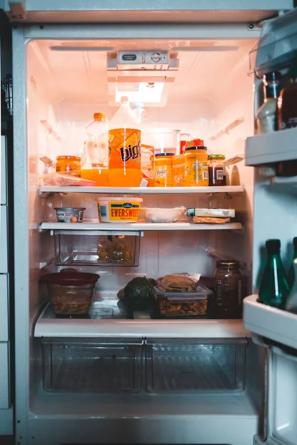 After appliance repair in Houston - refrigerator cooling properly and stocked again