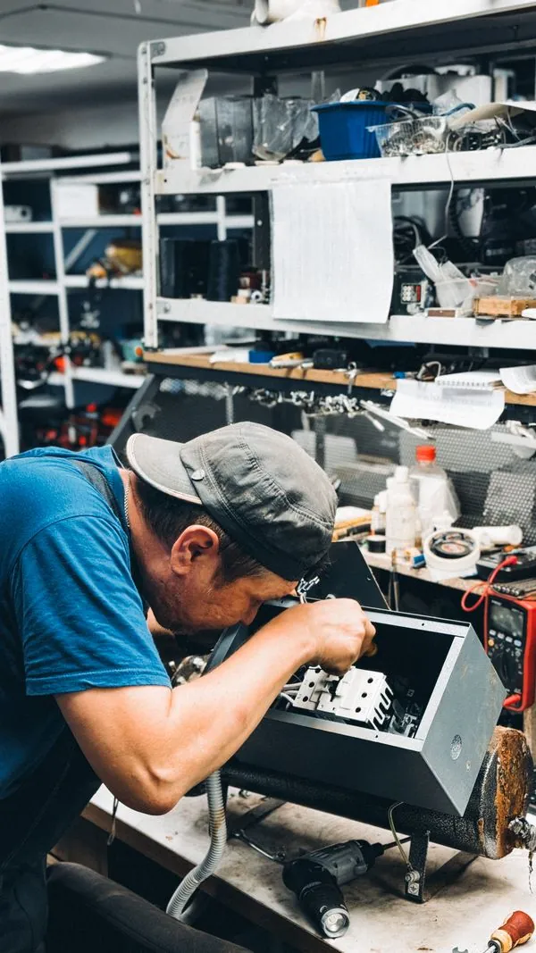About Appliance Repair Houston - technician testing a control board