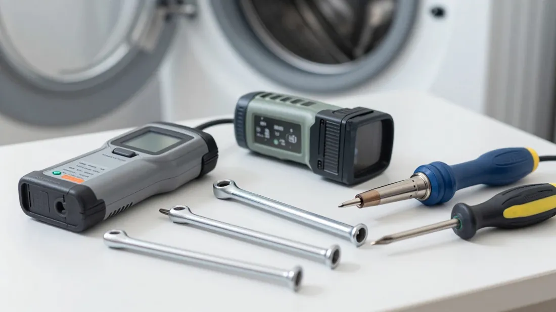 Washer repair tools used by our Houston technicians